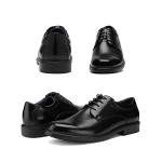 Bruno Marc Black Brogue Dress Shoes, Size 9.5W