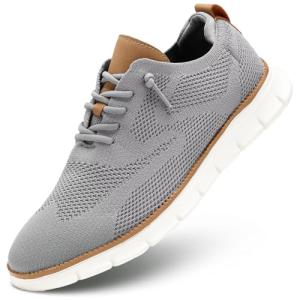 Men's Lightweight Breathable Oxford Dress Sneakers