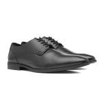Hush Puppies Men's Ezra Black School Shoes