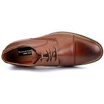 Bruno Marc Men's Dark Brown Lace-Up Oxfords