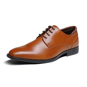 Bruno Marc Brown Lace-Up Oxfords for Men