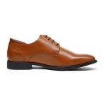 Bruno Marc Brown Lace-Up Oxfords for Men