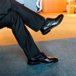 Men's Classic Black Derbies Oxford Shoes