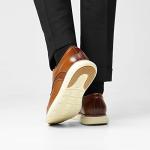 Bruno Marc Men's Dress Sneakers - Brown, Size 8