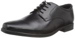 Clarks Men's Howard Oxford Shoes, Black Leather