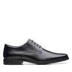 Clarks Men's Howard Oxford Shoes, Black Leather