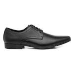 Beckett Basil Men's Black Flat Lace-Up Shoe