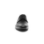 Beckett Basil Men's Black Flat Lace-Up Shoe