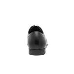Beckett Basil Men's Black Flat Lace-Up Shoe