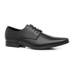 Beckett Basil Men's Black Flat Lace-Up Shoe