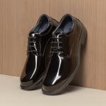 Bruno Marc Men's Black Leather Dress Shoes