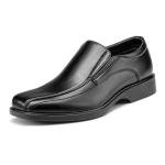 Bruno Marc Men's Black Formal Oxfords, Size 9