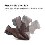 Men's Brown Oxford Dress Shoes - Lace Up