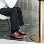 Men's Brown Oxford Dress Shoes - Lace Up