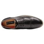 Bruno Marc Men's Black Dress Oxfords Shoes
