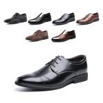 Men's Classic Black Oxford Dress Shoes