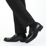 Bruno Marc Men's Black Slip-On Loafers