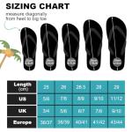 Unisex Comfortable Flip Flops for Beach & Shower