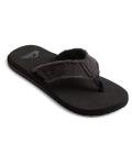 Quiksilver Men's Monkey Abyss Black Flip Flops