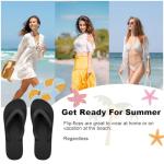 Unisex Comfortable Flip Flops for Beach & Shower