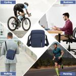 Men's Waterproof Crossbody Shoulder Bag - Casual Style