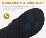 Men's Waterproof Leather Flip Flops with Arch Support