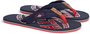 Tommy Hilfiger Men's Blue Beach Sandal Flip-Flops
