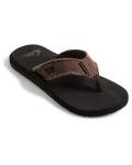 Quiksilver Men's Monkey Abyss Flip Flops, Brown