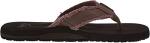 Quiksilver Men's Monkey Abyss Flip Flops, Brown