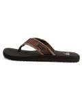 Quiksilver Men's Monkey Abyss Flip Flops, Brown