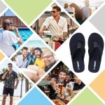 Men’s Comfortable Arch Support Flip Flops - Navy
