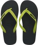 CRESSI Unisex Beach Flip Flops - Dark Green/Lime