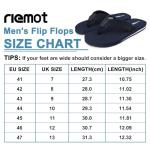 Men’s Comfortable Arch Support Flip Flops - Navy