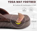 Men's Arch Support Orthotic Flip Flops - Size 8