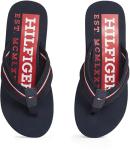 Tommy Hilfiger Men's Blue Corporate Flip Flops