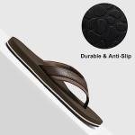 Harvest Land Men's Comfy Summer Flip Flops