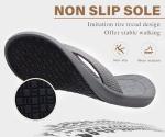 Men's Comfortable Arch Support Flip Flops - Grey