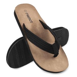 Comfortable Men's Flip Flops with Arch Support