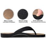 Comfortable Men's Flip Flops with Arch Support