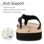 Comfortable Men's Flip Flops with Arch Support