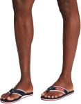 Tommy Hilfiger Men’s Blue Logo Flip Flops
