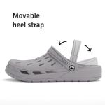 Men's Ultra-Breathable Clogs for Summer - Grey