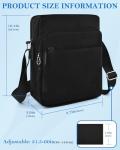 Large Waterproof Crossbody Shoulder Bag for Travel
