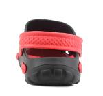Men's Lightweight EVA Beach Clogs - Black/Red