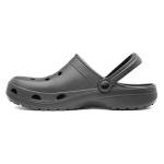 Berman Black Slip-On Clog Sandals for Adults