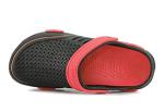 Men's Lightweight EVA Beach Clogs - Black/Red
