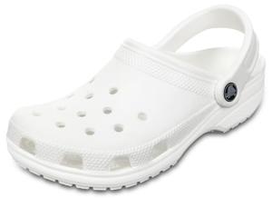White Crocs Classic Clogs for Men and Women