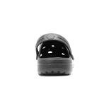 Berman Black Slip-On Clog Sandals for Adults