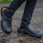 Black Woodside Clog Shoe - Size 9