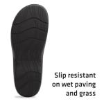 Men's Black Slip-On Garden Clogs - Lakeland Active